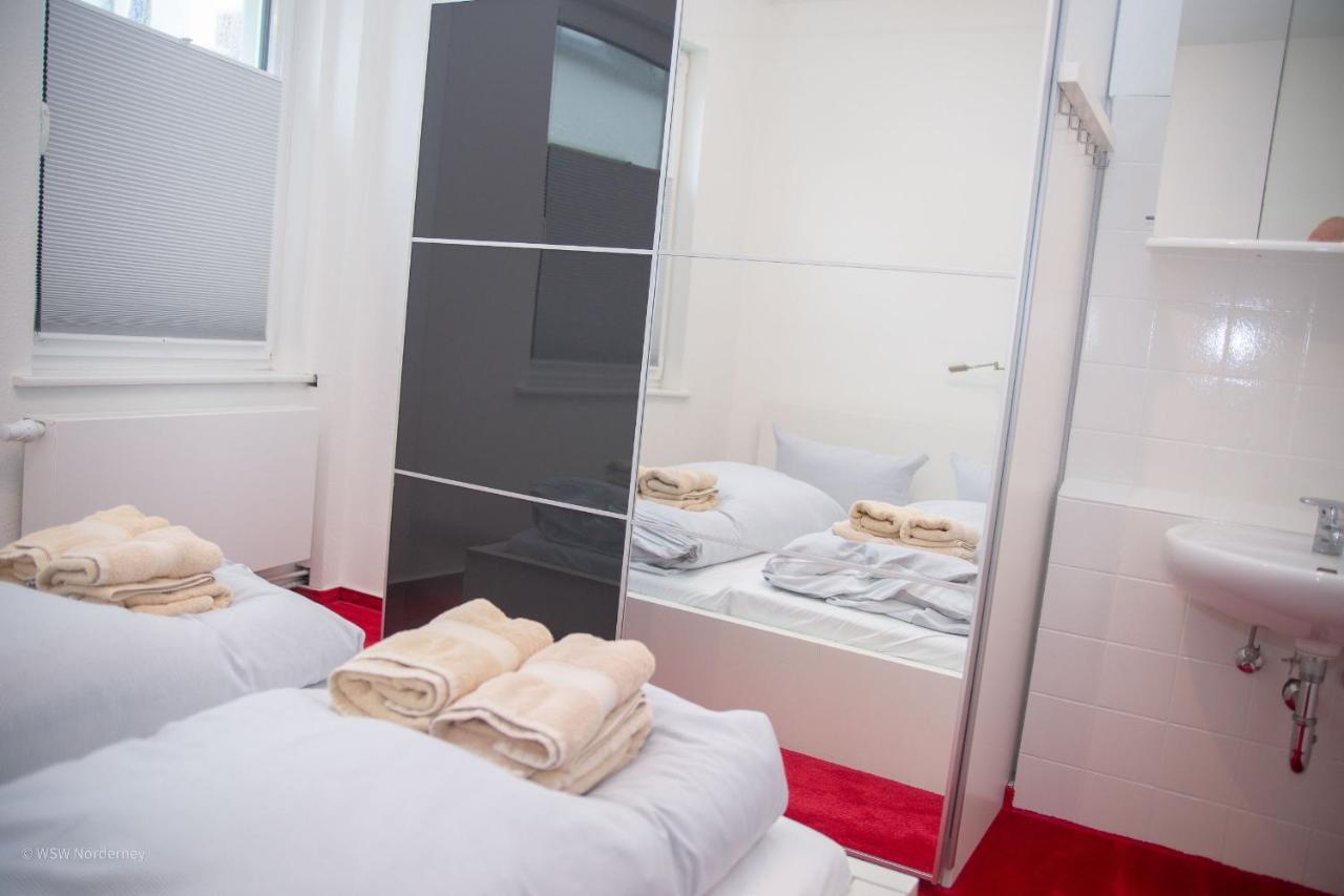 Westwind Im Haus Portscher Norderney Eksteriør bilde